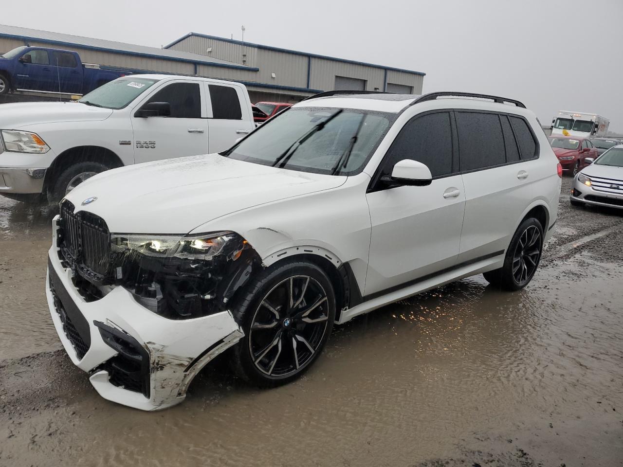 BMW X7 2021 WHITE vin: 5UXCW2C06M9H04872